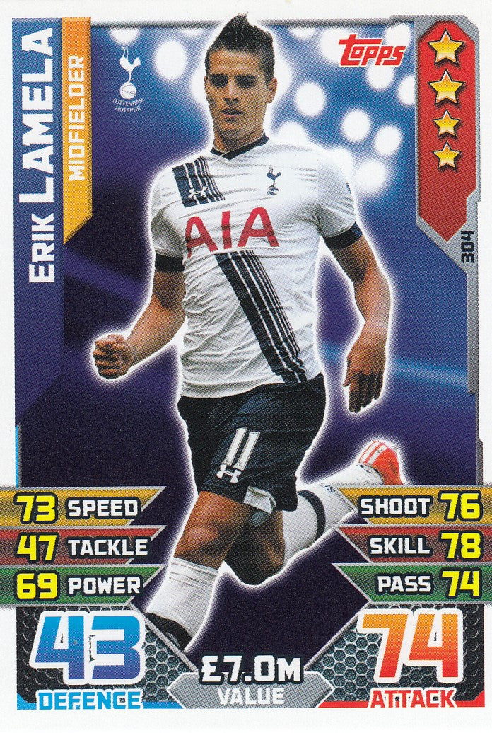 304. ERIK LAMELA - TOTTENHAM - MIDFIELDER