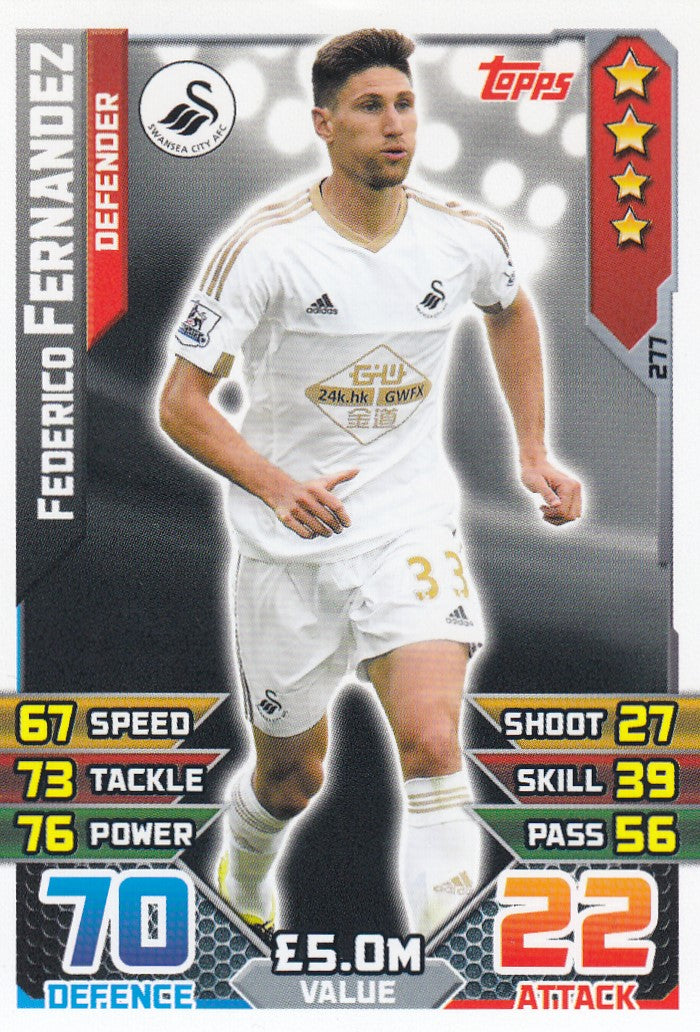 277. FEDERICO FERNANDEZ - SWANSEA - DEFENDER