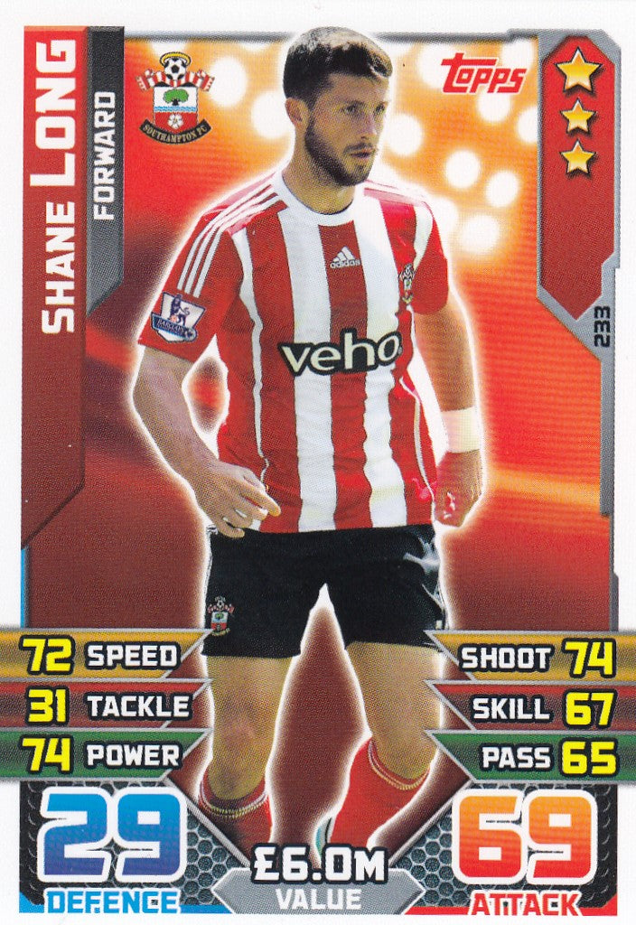 233. SHANE LONG - SOUTHAMPTON - FORWARD