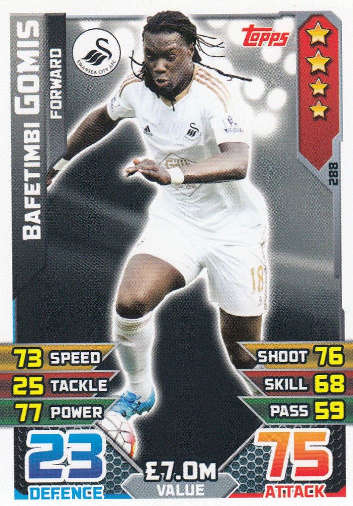 288. BAFETIMBI GOMES - SWANSEA - FORWARD