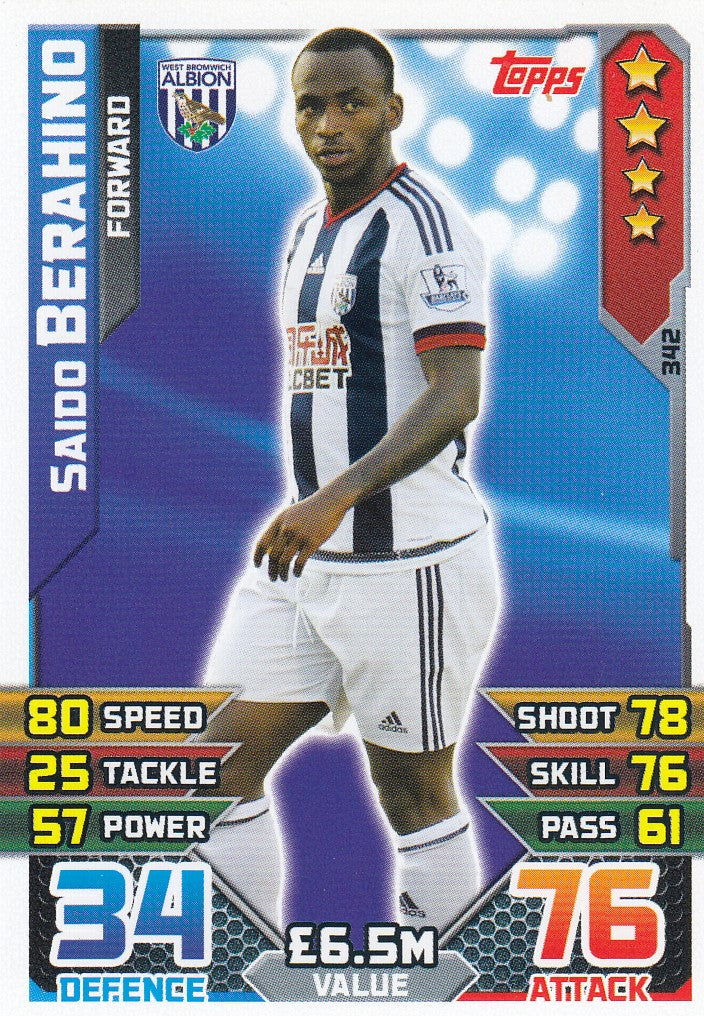 342. SAIDO BERAHINO - WEST BROMWICH - FORWARD