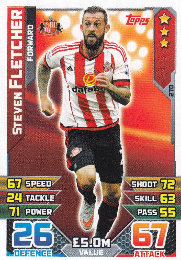 270. STEVEN FLETCHER - SUNDERLAND - FORWARD