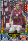 443. MICAH RICHARDS / CIARAN CLARK - ASTON VILLA - DEFENSIVE DUO