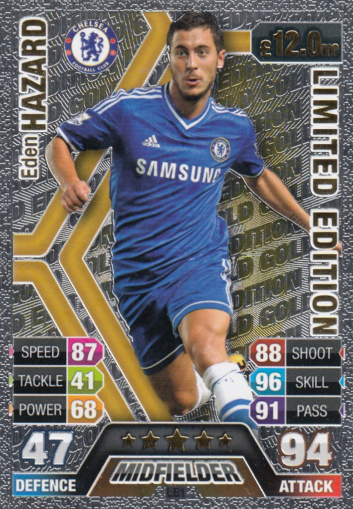 LE1 - EDEN HAZARD - CHELSEA - LIMITED EDITION GOLD