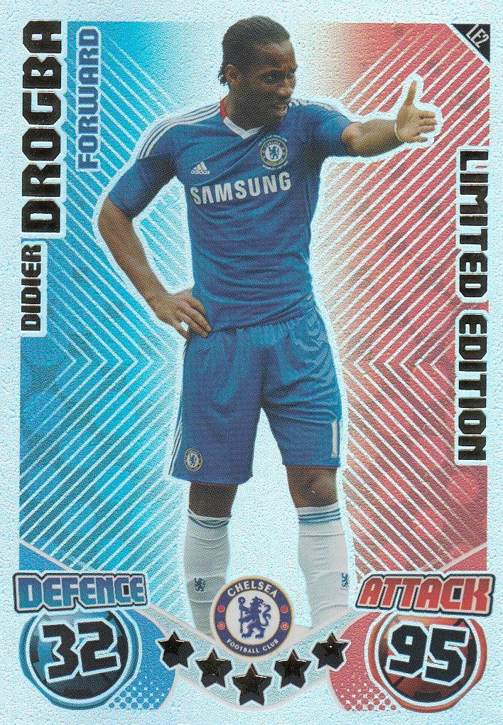 LE2. DIDIER DROGBA - CHELSEA - LIMITED EDITION SILVER
