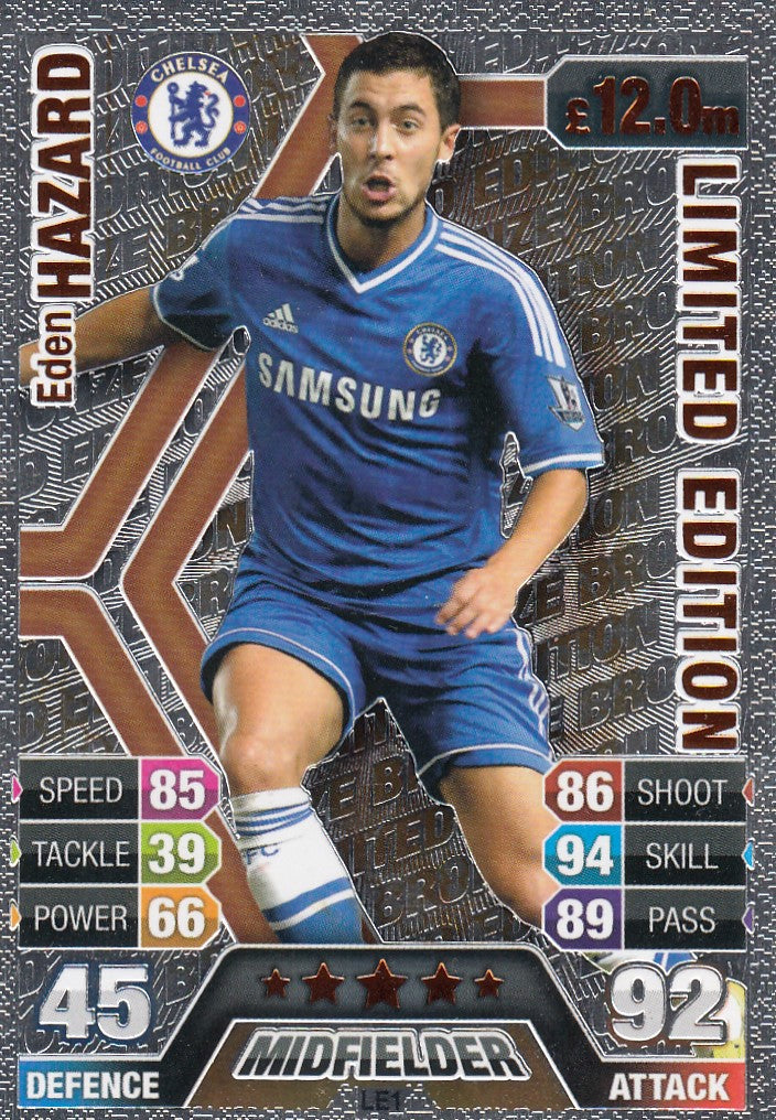 LE1 - EDEN HAZARD - CHELSEA - LIMITED EDITION BRONZE