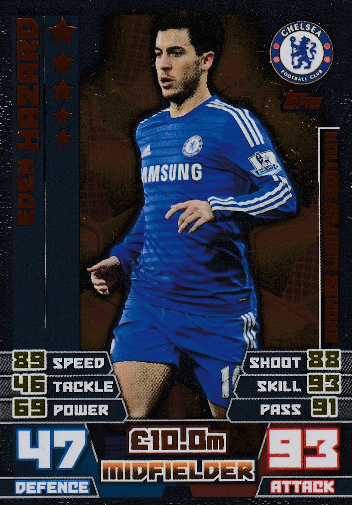 LE3. EDEN HAZARD - CHELSEA - LIMITED EDITION BRONZE