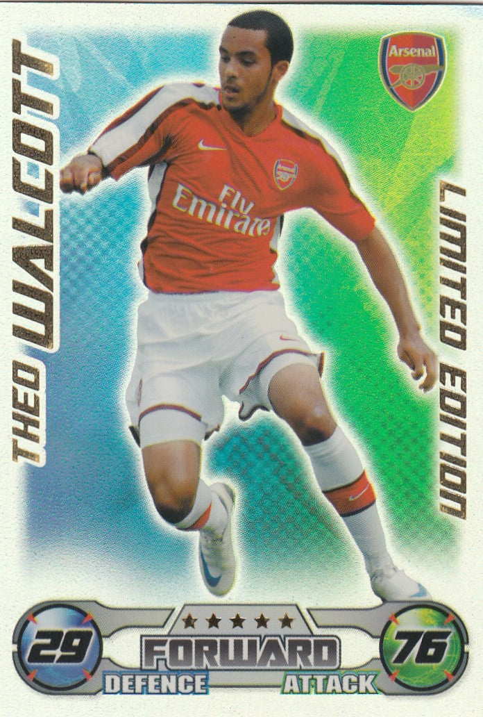 LE. THEO WALCOTT - ARSENAL - LIMITED EDITION