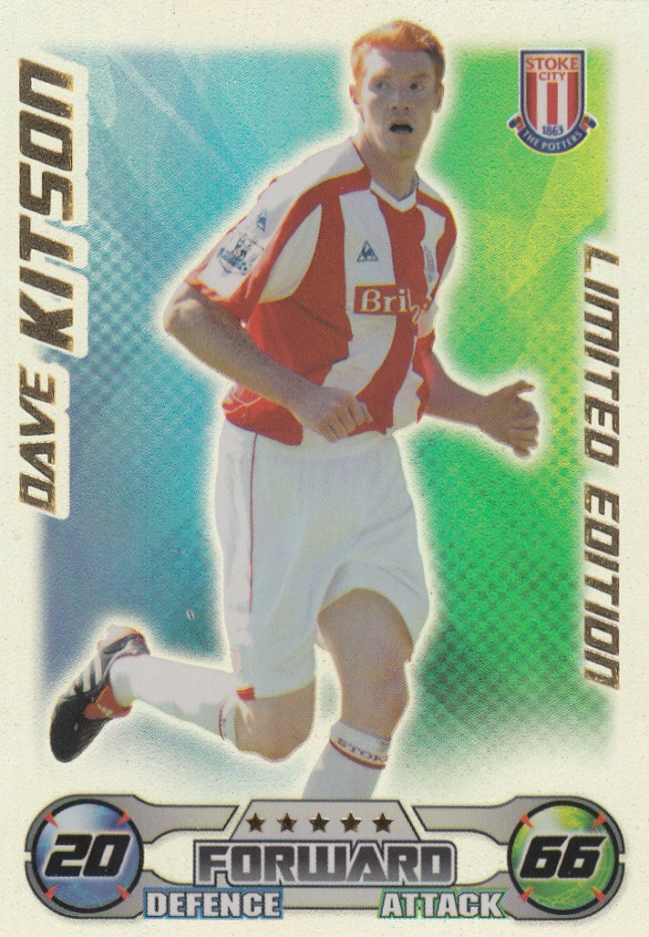LE. DAVE KITSON - STOKE - LIMITED EDITION