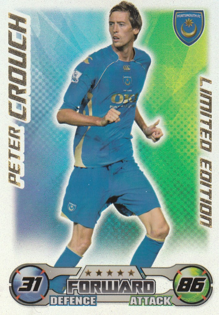 LE. PETER CROUCH - PORTSMOUTH - LIMITED EDITION