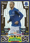 LE6G. WAYNE ROONEY - EVERTON - LIMITED EDITION GOLD