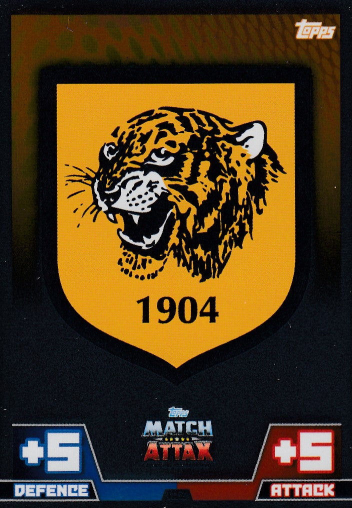 109. HULL CITY - CLUB BADGE