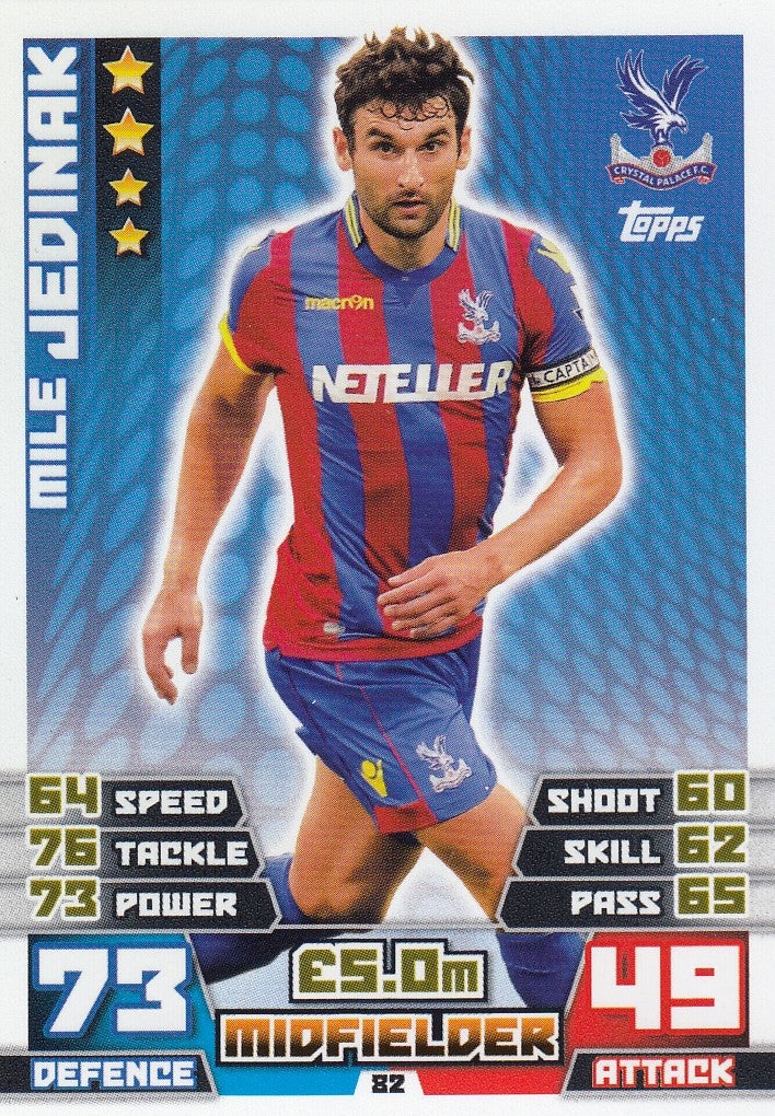 082. MILE JEDINAK - CRYSTAL PALACE