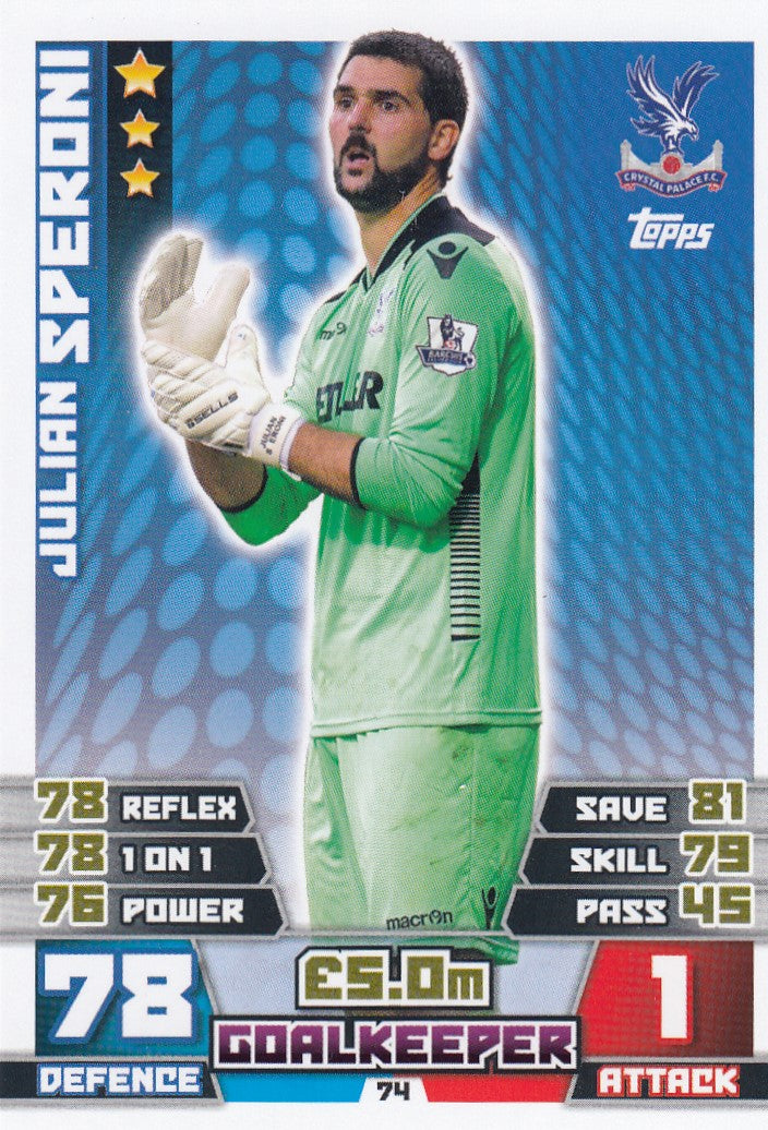 074. JULIAN SPERONI - CRYSTAL PALACE