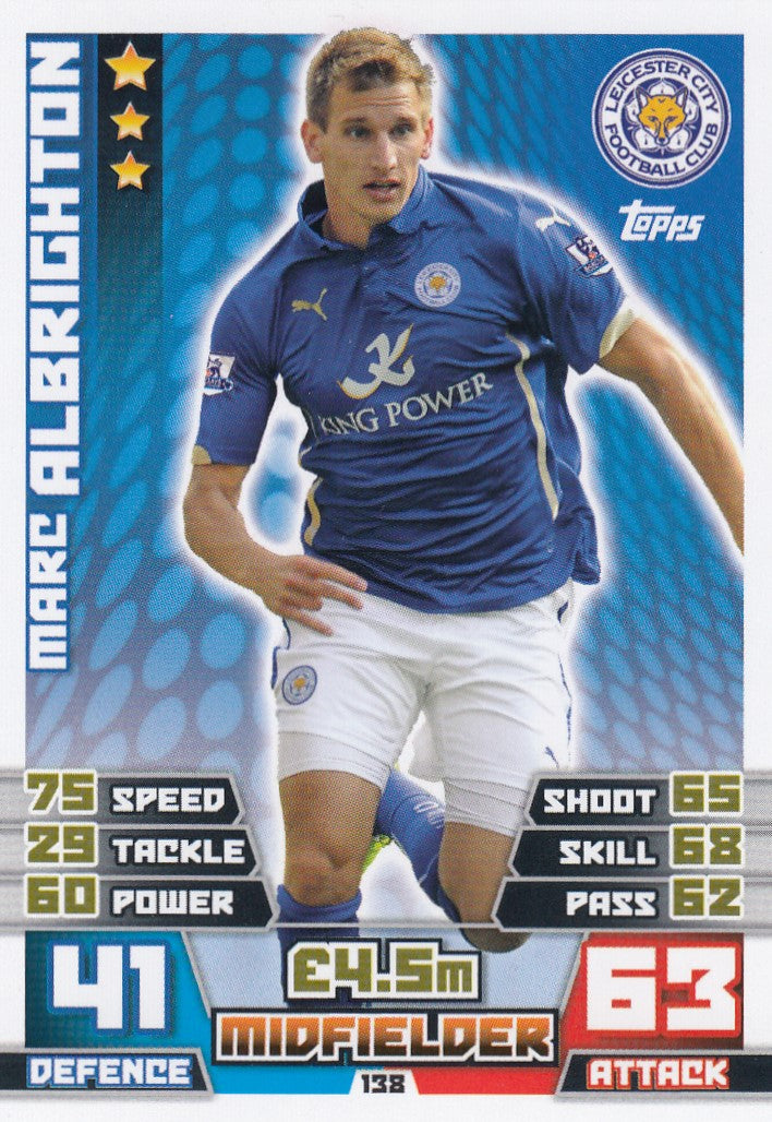 138. MARC ALBRIGHTON - LEICESTER