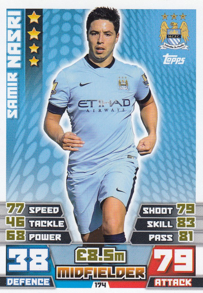 174. SAMIR NASRI - MANCHESTER CITY