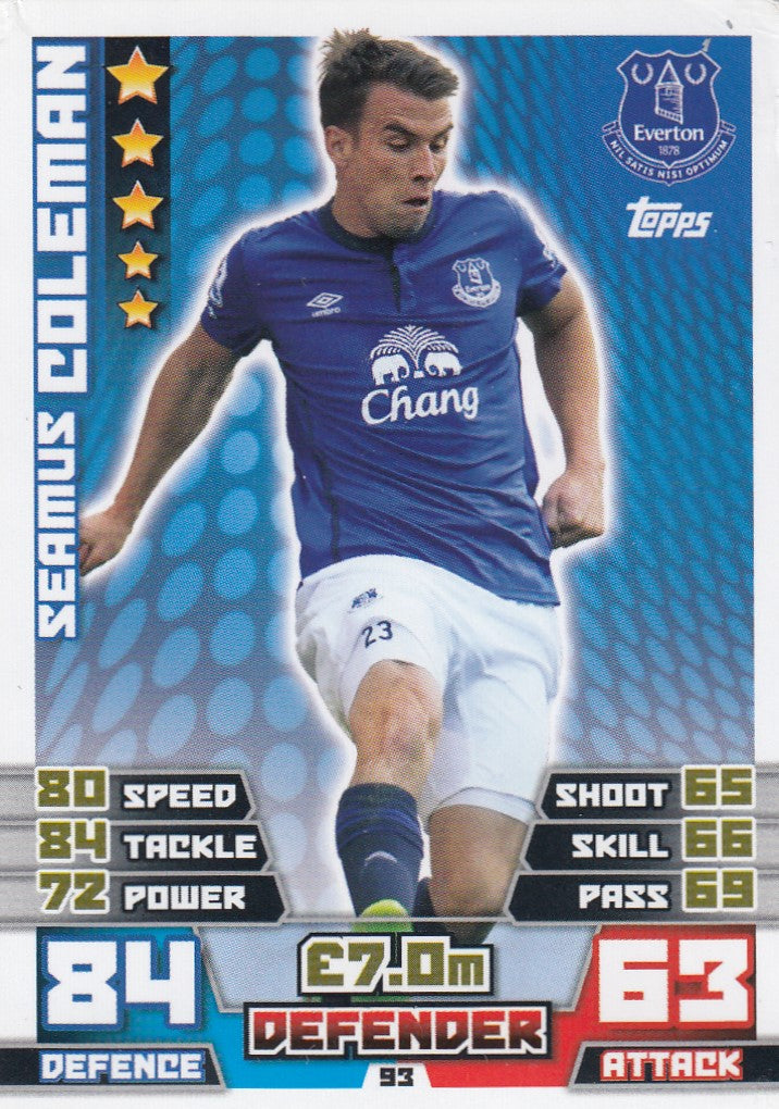 093. SEAMUS COLEMAN - EVERTON