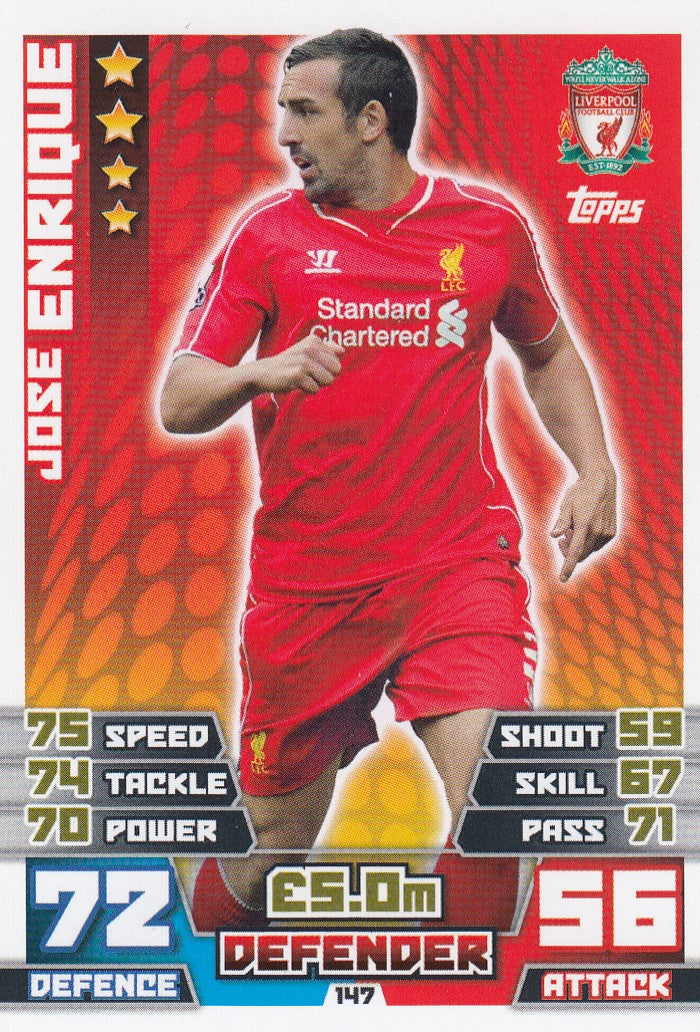 147. JOSE ENRIQUE - LIVERPOOL