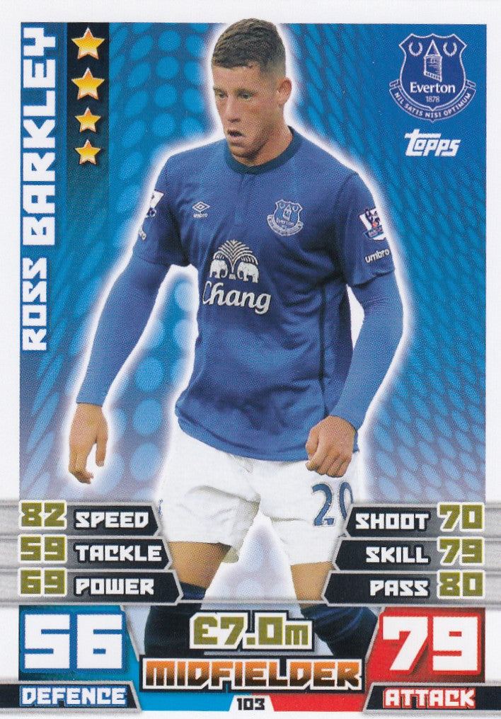 103. ROSS BARKLEY - EVERTON