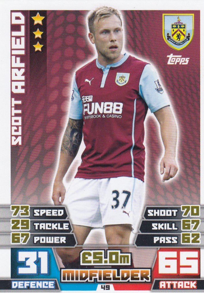 049. SCOTT ARFIELD - BURNLEY