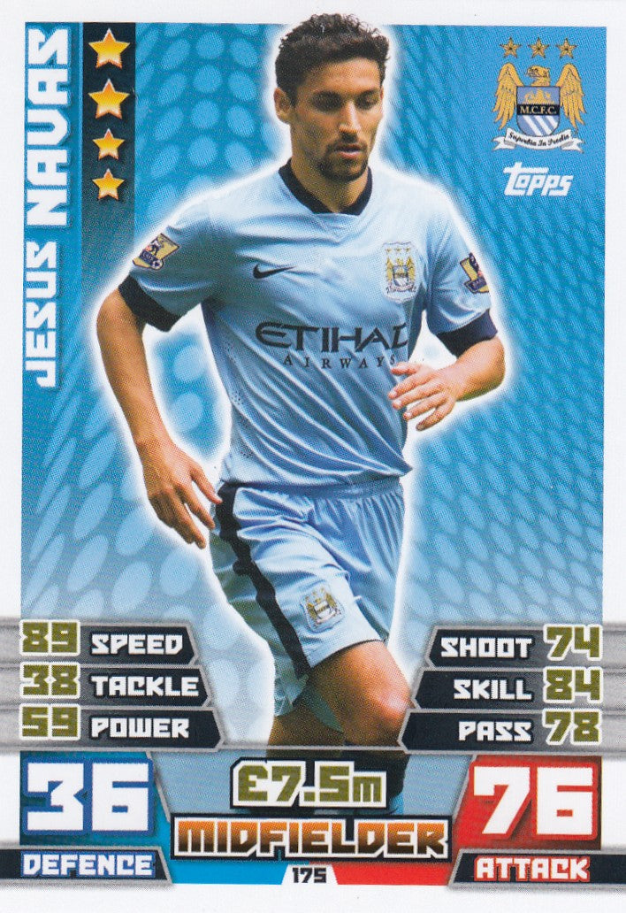 175. JESUS NAVAS - MANCHESTER CITY