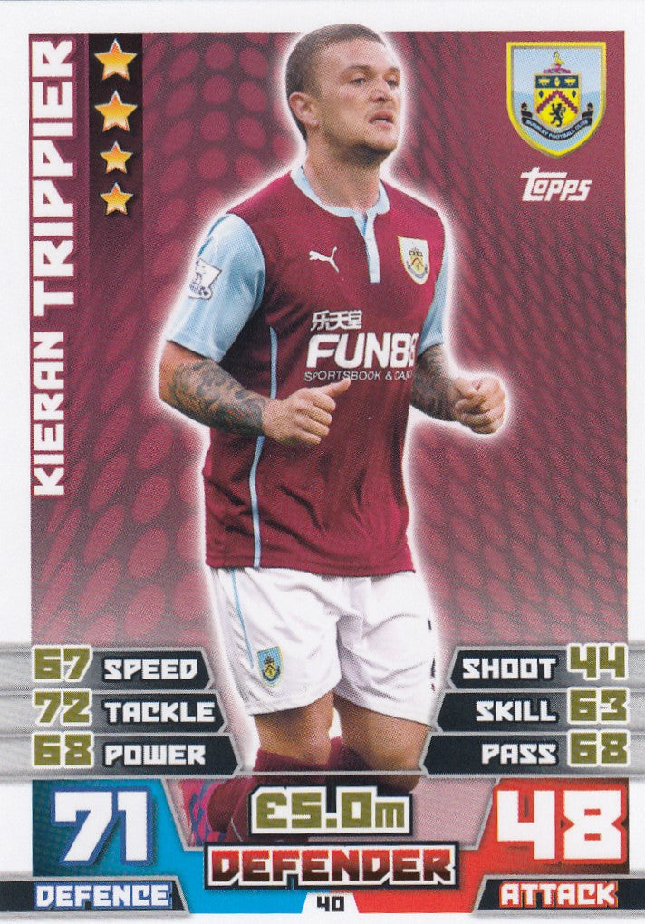 040. KIERAN TRIPPIER - BURNLEY