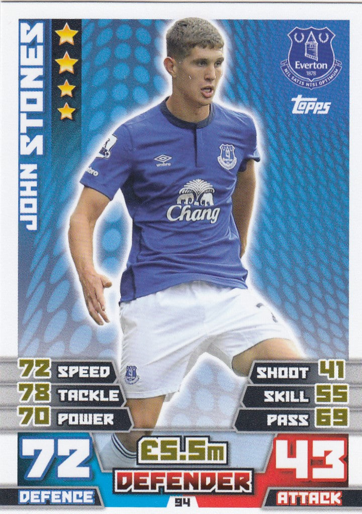 094. JOHN STONES - EVERTON