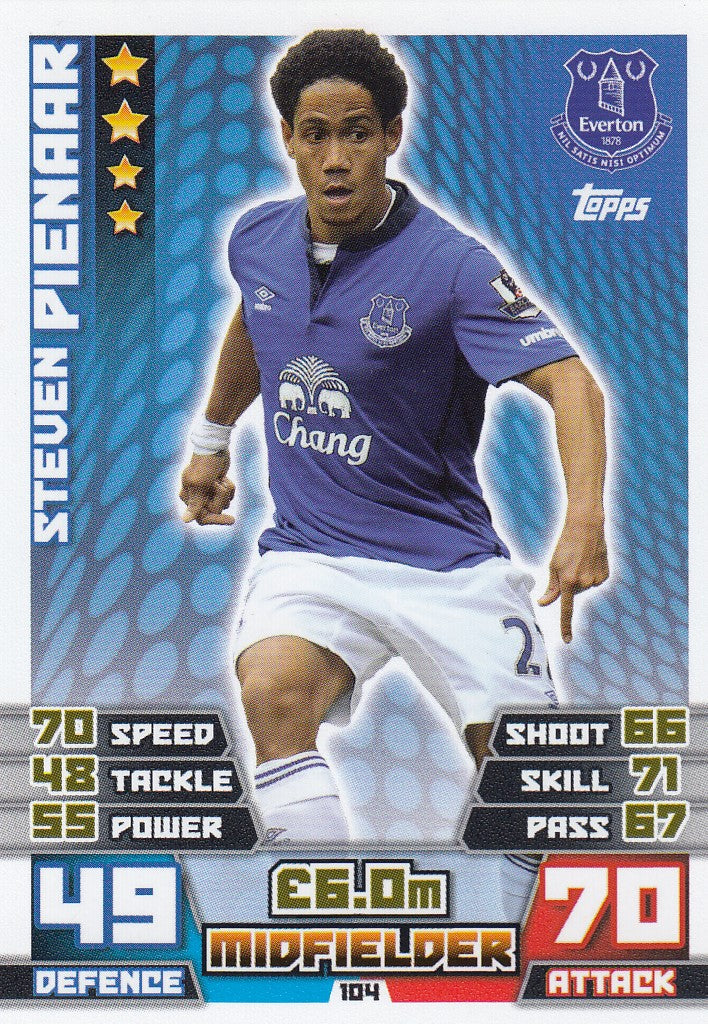 104. STEVEN PIENAAR - EVERTON