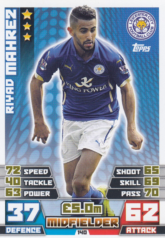 140. RIYAD MAHREZ - LEICESTER