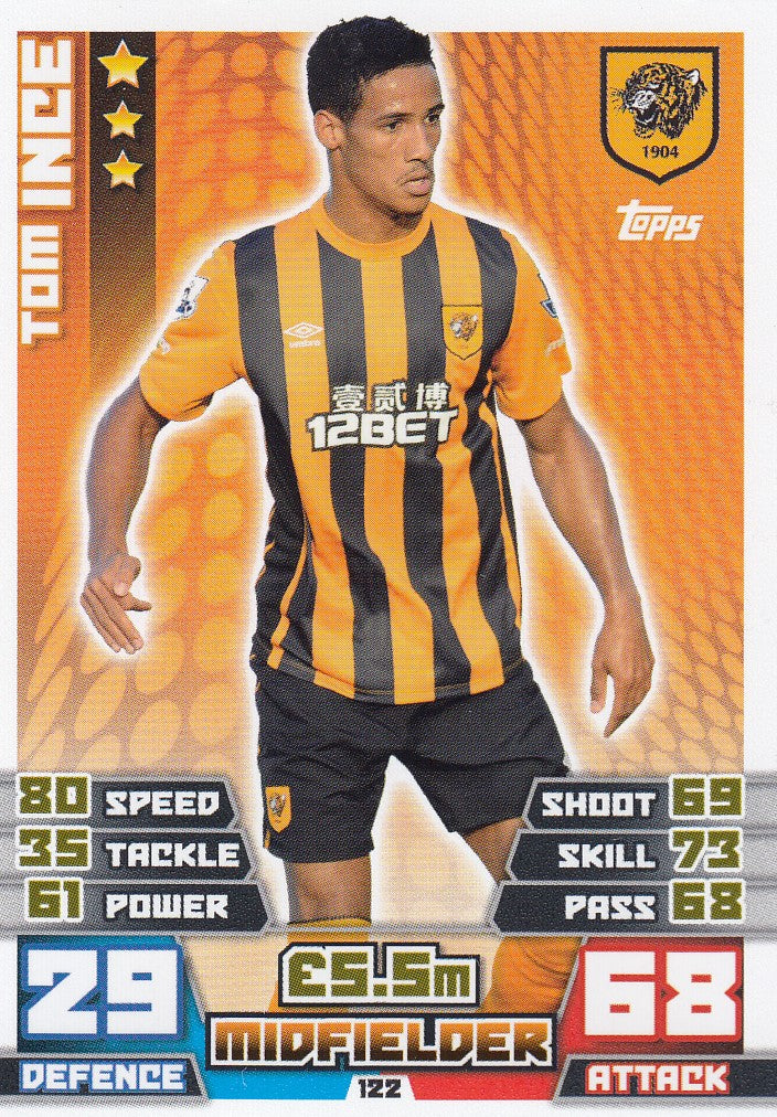 122. TOM INCE - HULL CITY