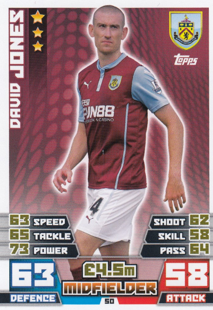 050. DAVID JONES - BURNLEY