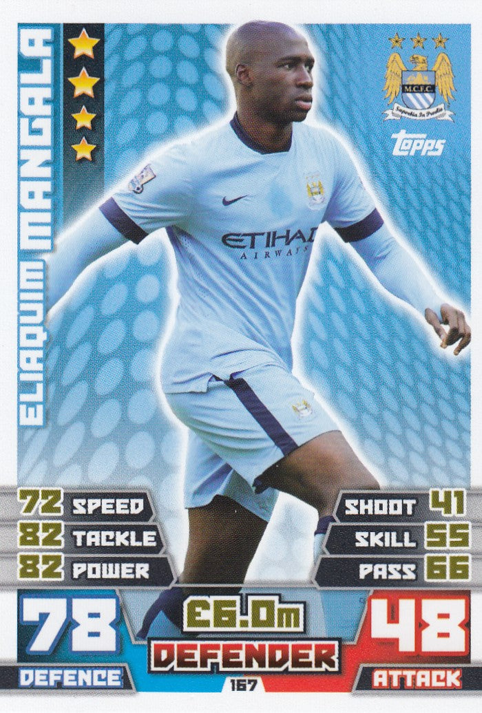 167. ELIAQUIM MANGALA - MANCHESTER CITY