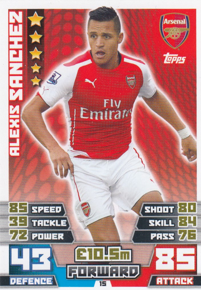 015. ALEXIS SANCHEZ - ARSENAL