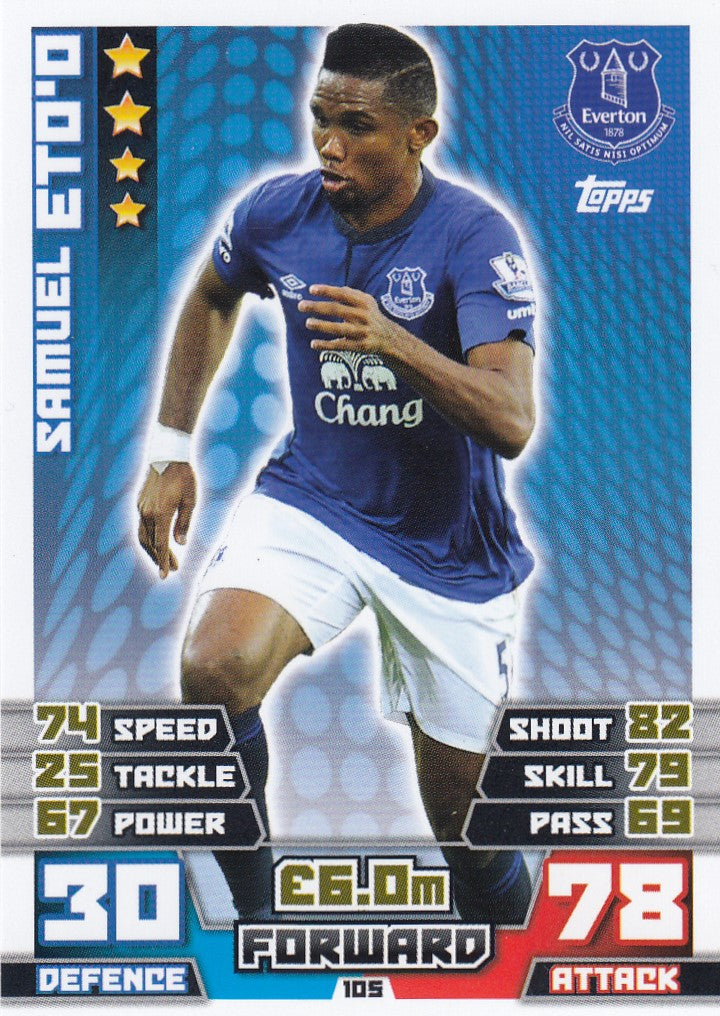 105. SAMUEL ETO’O - EVERTON