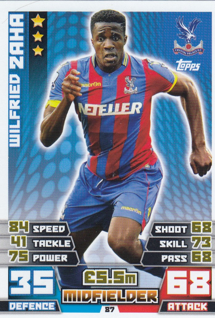 087. WILFRIED ZAHA - CRYSTAL PALACE