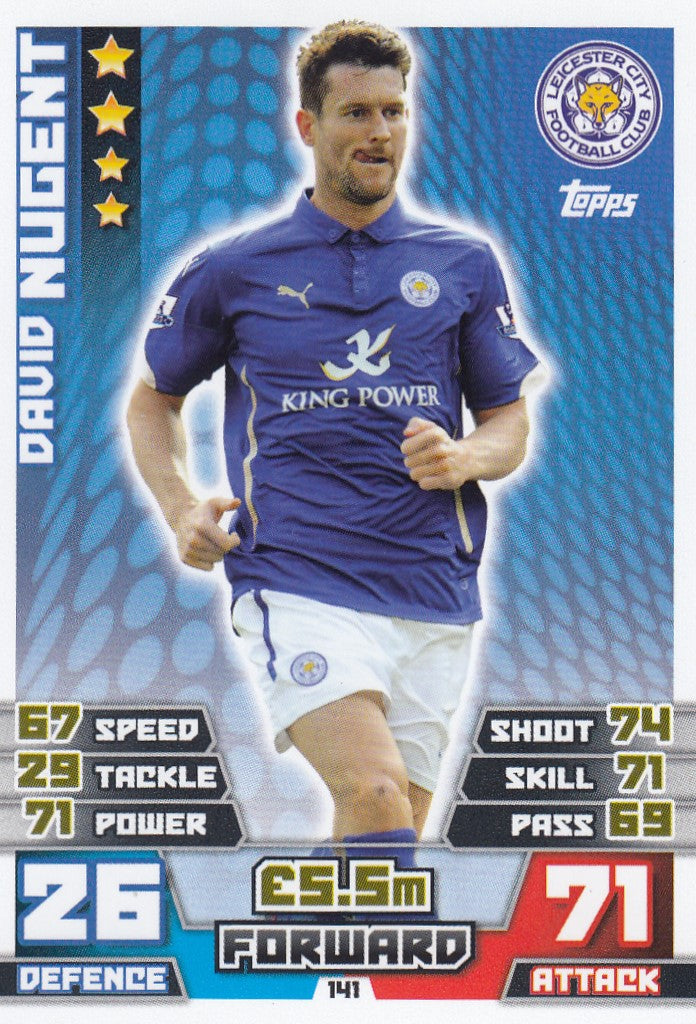 141. DAVID NUGENT - LEICESTER