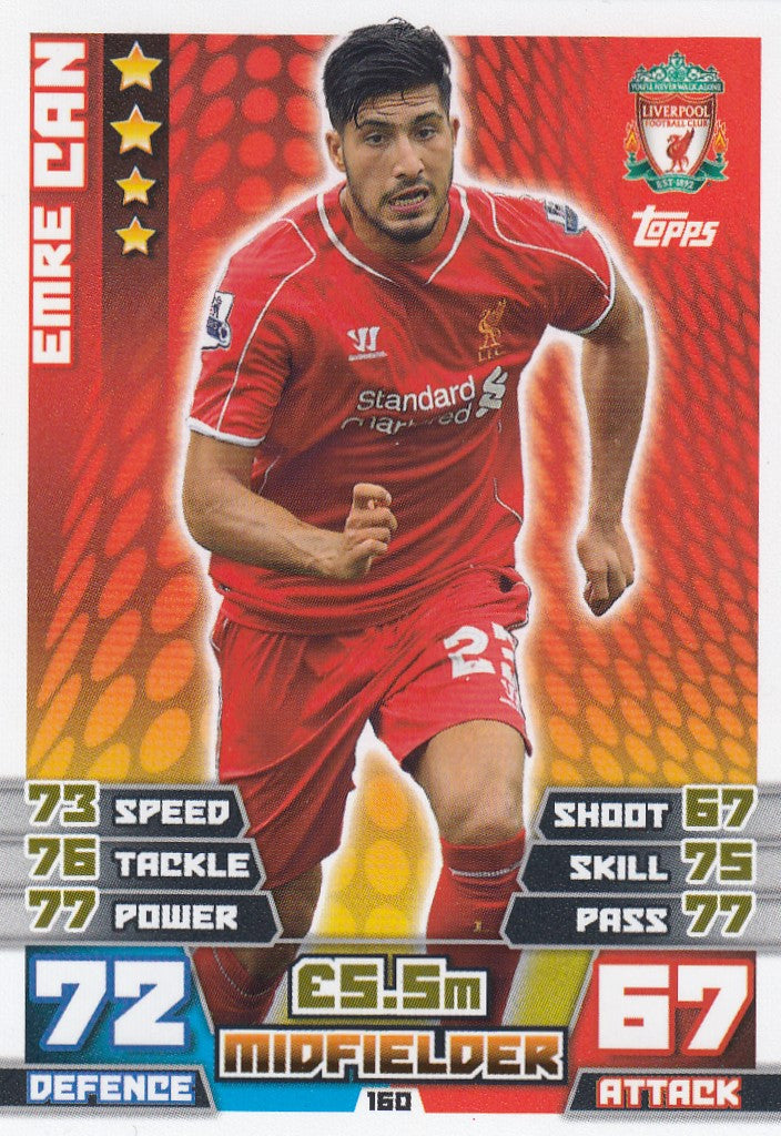 160. EMRE CAN - LIVERPOOL