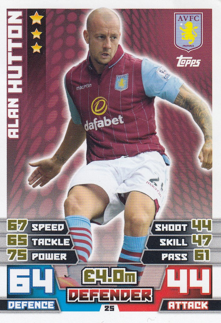 025. ALAN HUTTON - ASTON VILLA