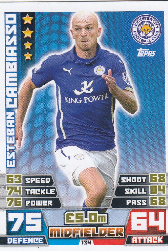 134. ESTEBAN CAMBIASSO - LEICESTER