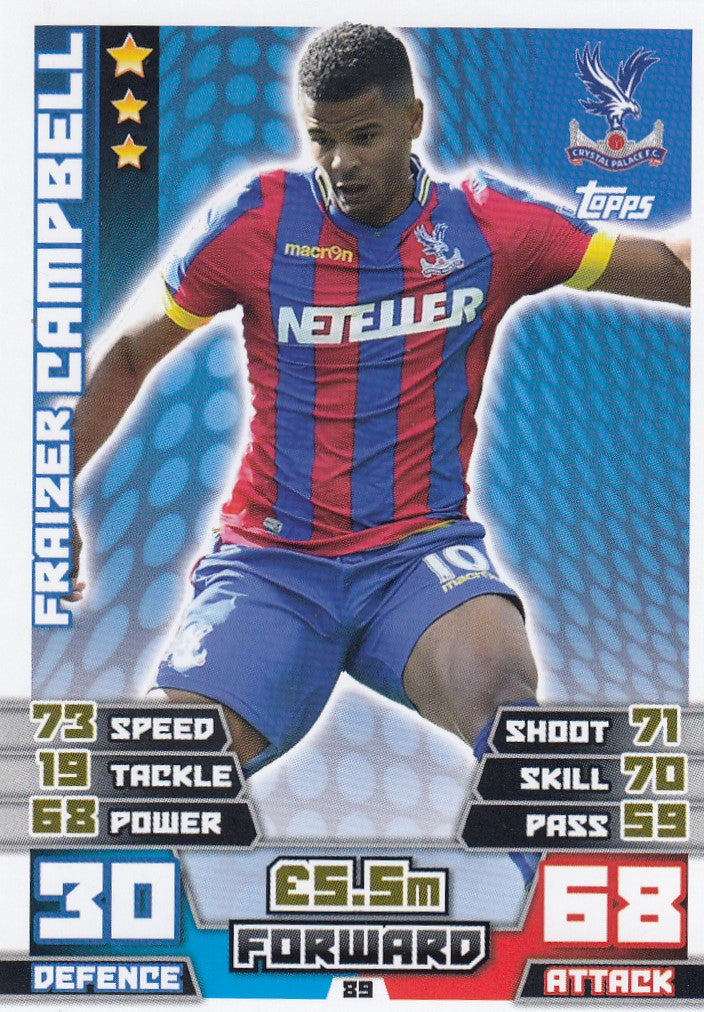 089. FRAIZER CAMPBELL - CRYSTAL PALACE