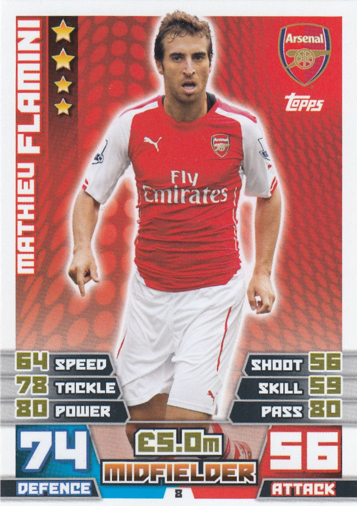 008. MATHIEU FLAMINI - ARSENAL
