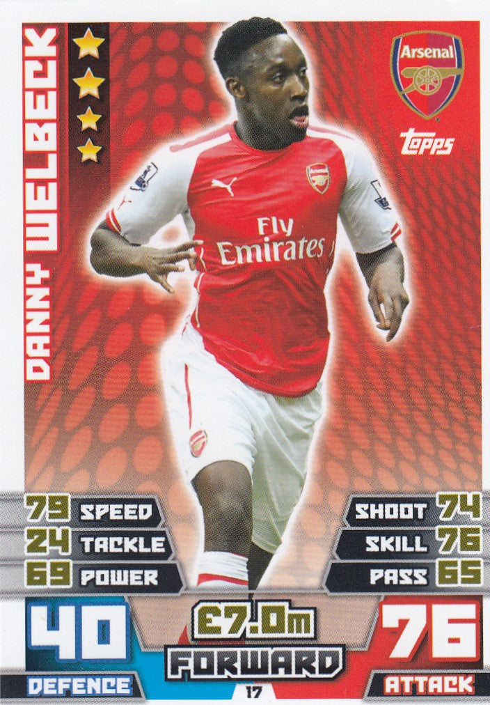 017. DANNY WELBECK - ARSENAL