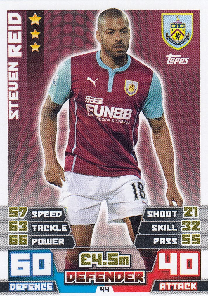 044. STEVEN REID - BURNLEY