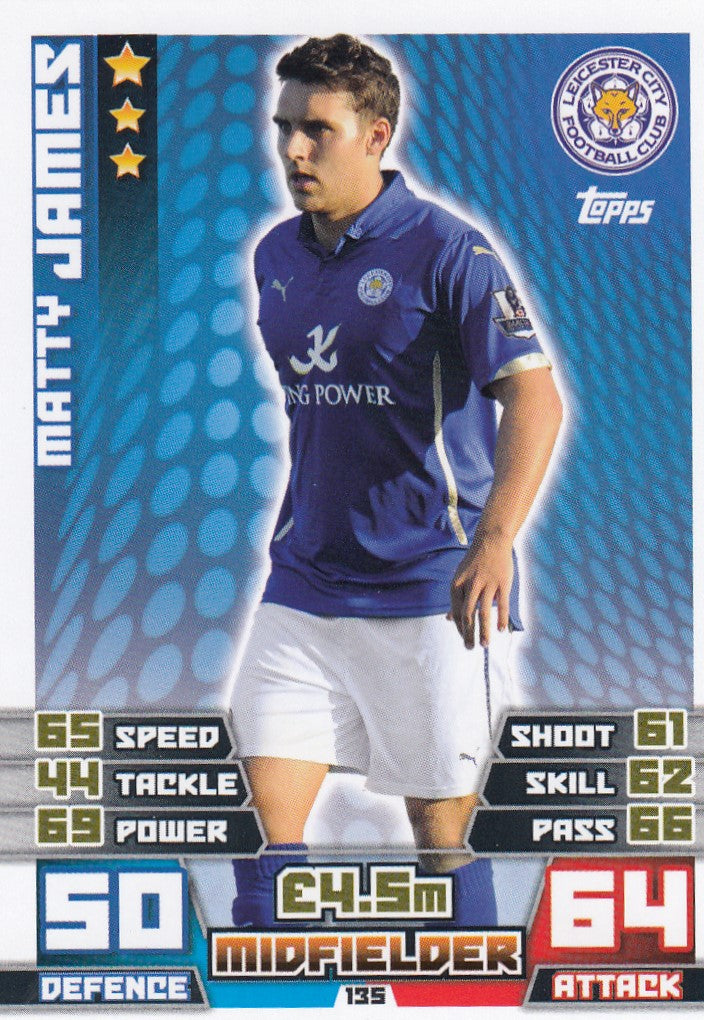 135. MATTY JAMES - LEICESTER