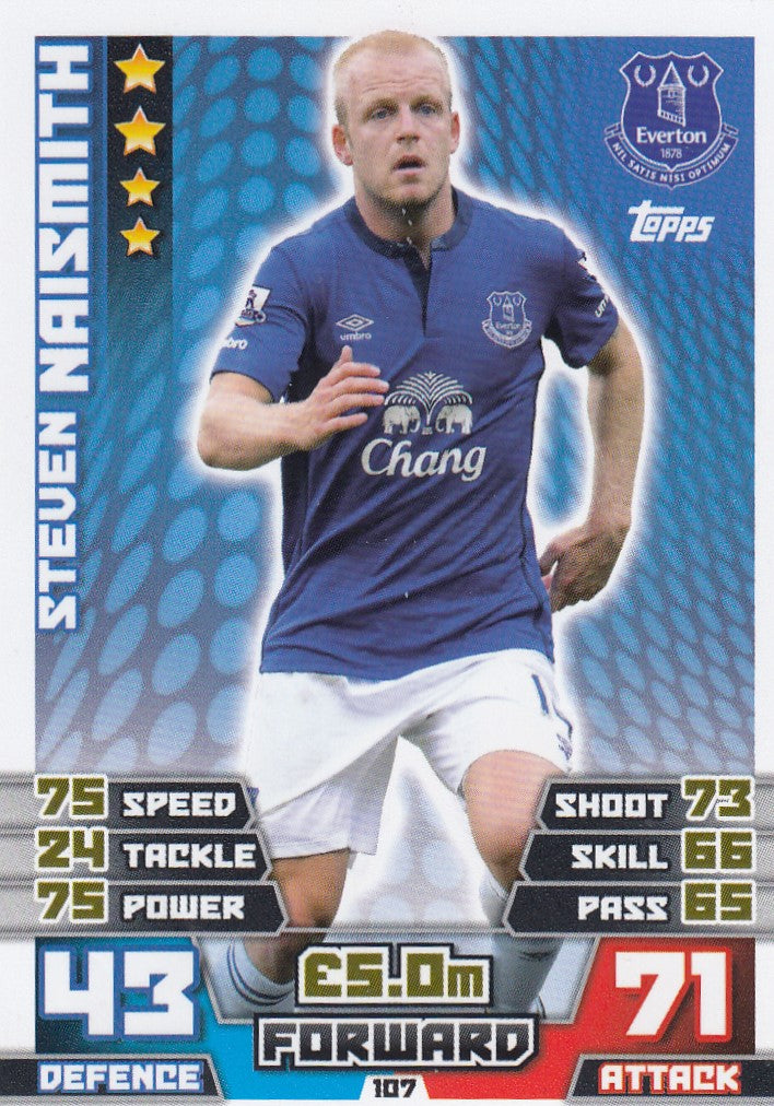 107. STEVEN NAISMITH - EVERTON