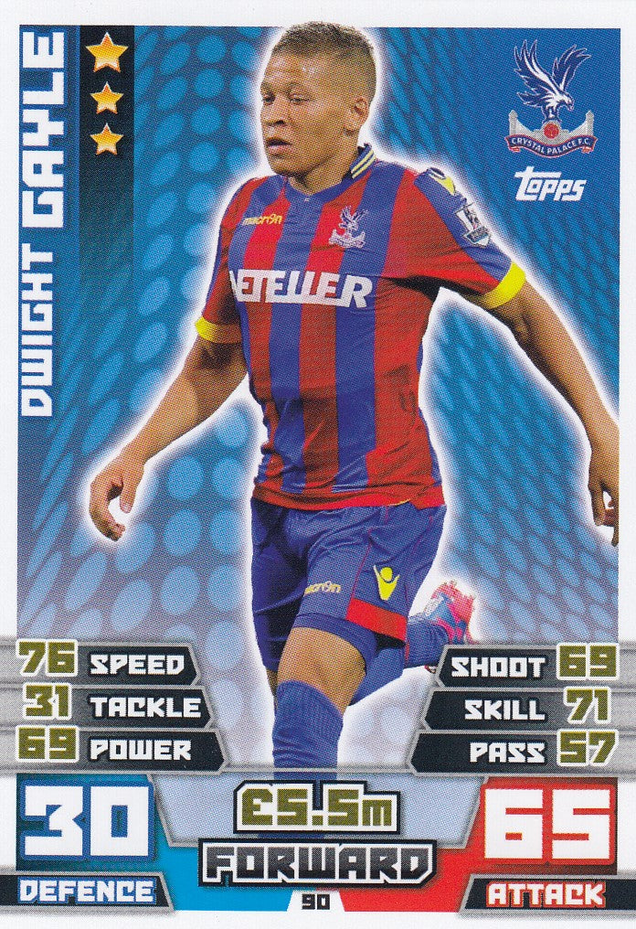090. DWIGHT GAYLE - CRYSTAL PALACE