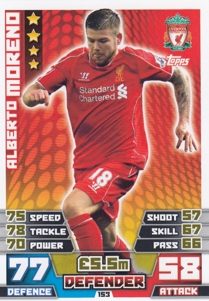 153. ALBERTO MORENO - LIVERPOOL