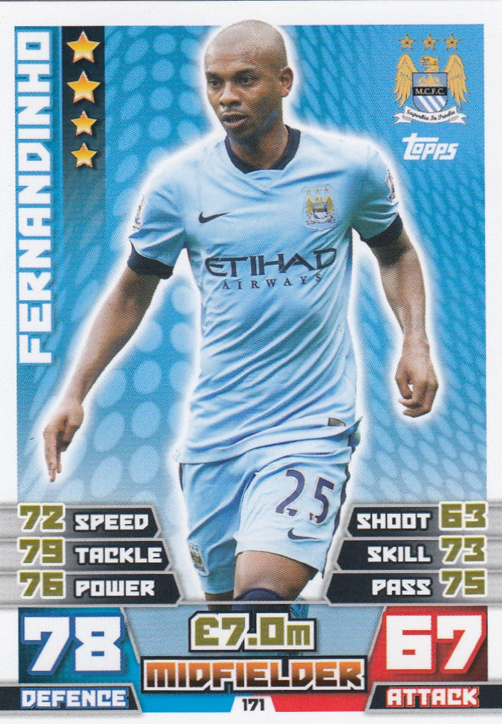 171. FERNANDINHO - MANCHESTER CITY