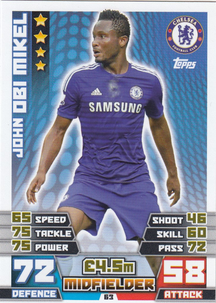 063. JOHN OBI MIKEL - CHELSEA