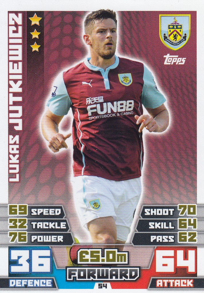 054. LUKAS JUTKIEWICZ - BURNLEY